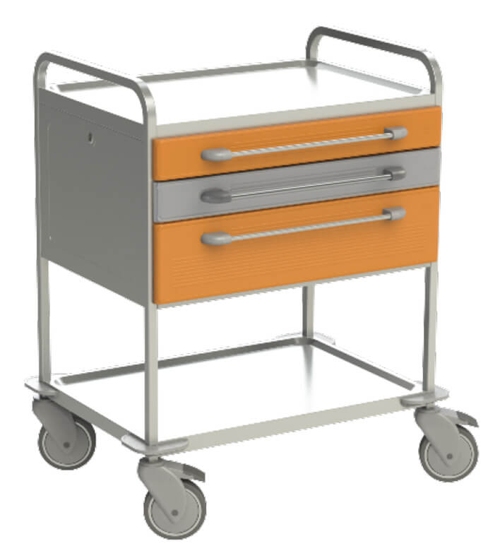 PRedná strana: Viacúčelový vozík NEREZ2726