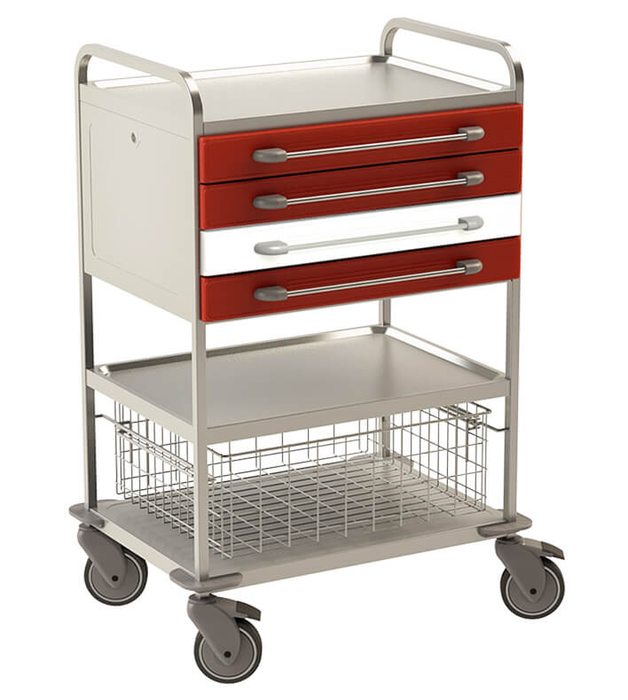 PRedná strana: Viacúčelový vozík NEREZ2743